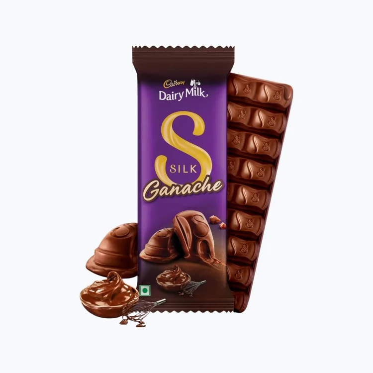 Cadbury Dairy Milk Silk Ganache Milk Chocolate Bar
