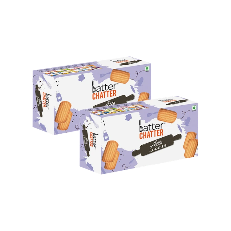 Batter Chatter Atta Cookies - Pack of 2