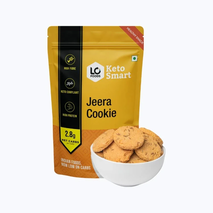 Lo! Foods Keto Jeera Biscuit (Sugar Free)