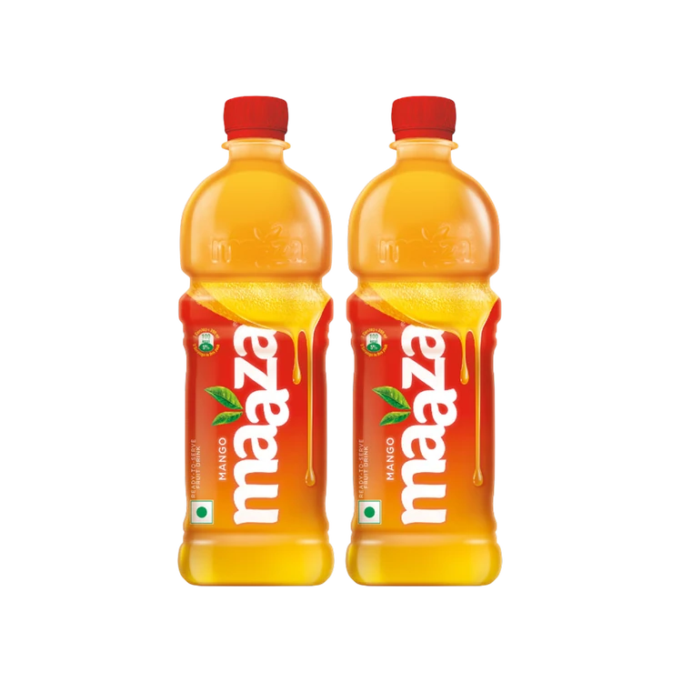 Maaza Mango Drink 600 ml - Pack of 2
