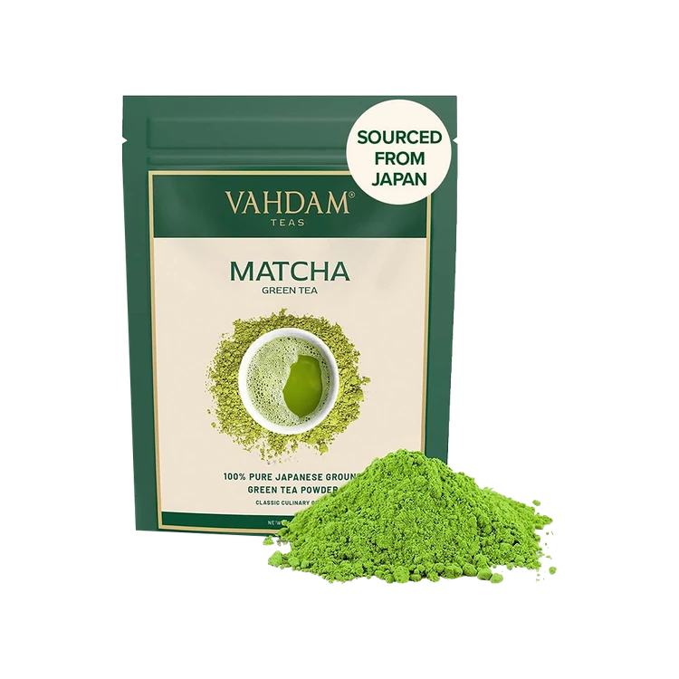 Vahdam Japanese Matcha Green Tea
