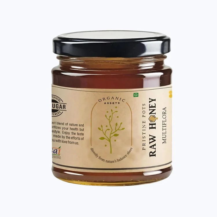 ORGANIC ASSETS Pure Natural Multiflora Raw Honey