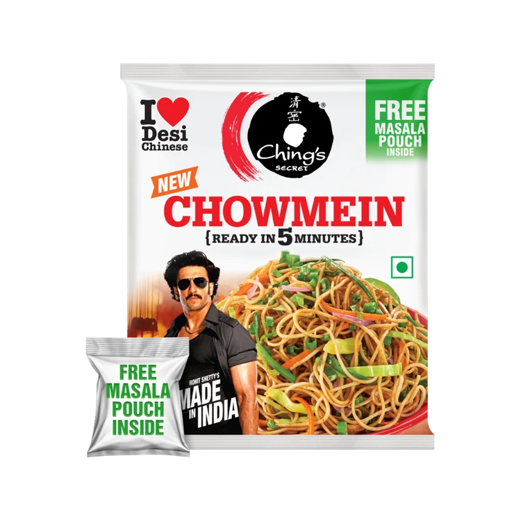 Ching's Secret Chowmein Noodles (with Free Masala Pouch)
