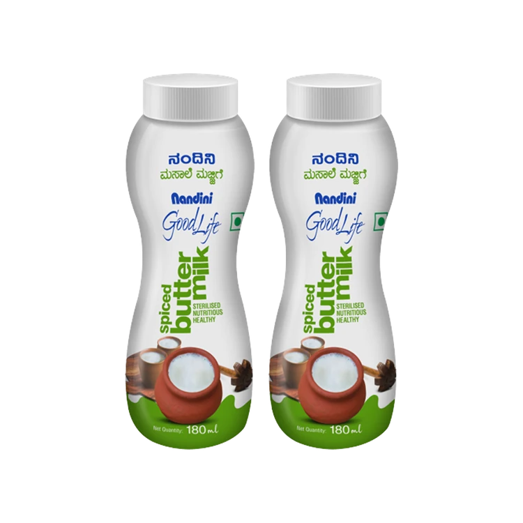 Nandini Goodlife Masala Salted Buttermilk - Pack of 2