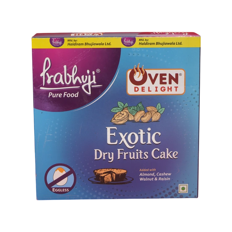 Haldiram's Prabhuji Egglesss Dry Fruit Pound Cake