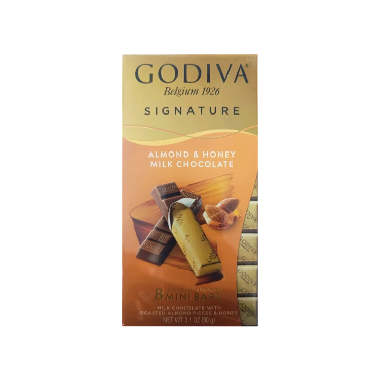 Godiva Signature Stick Honey & Almonds Milk Chocolate