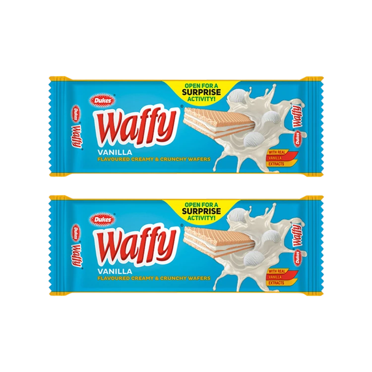Dukes Waffy Vanilla Wafers - Pack of 2