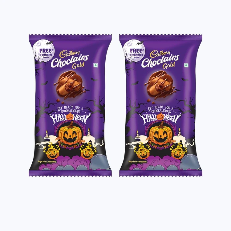 Cadbury Choclairs Gold Candy - Pack of 2