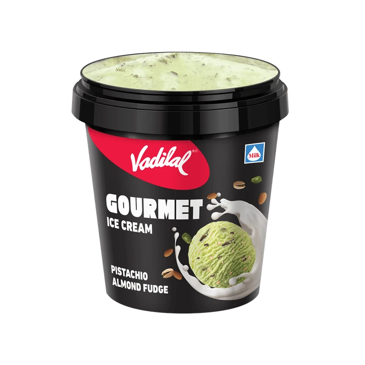 Vadilal Gourmet Pistachio Almond Fudge Ice Cream Cup