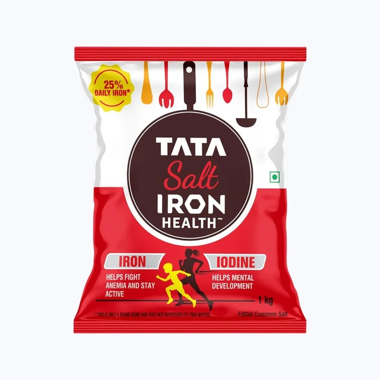 Tata Plus Iron Health, Double Fortified Salt