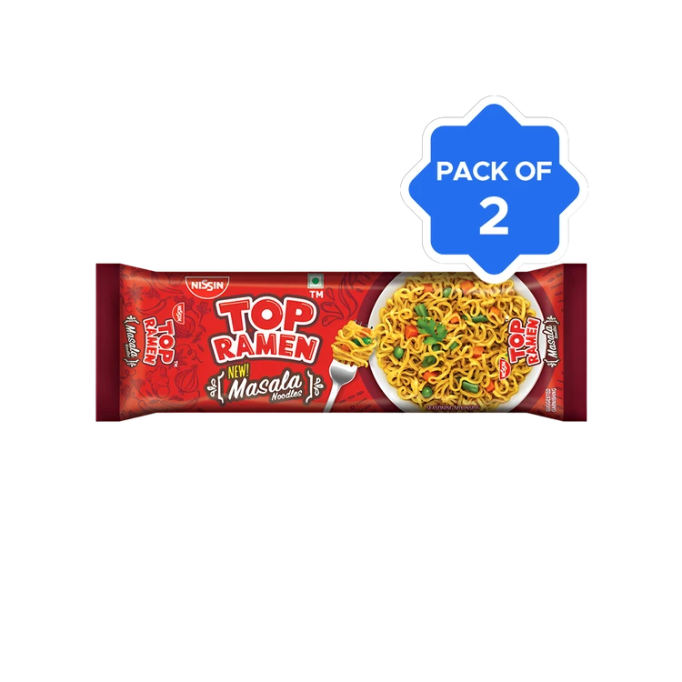 Top Ramen Masala Noodles - Pack of 2