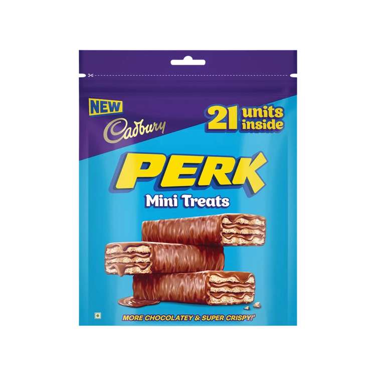 Cadbury Perk Mini Treats Coated Wafer Chocolate