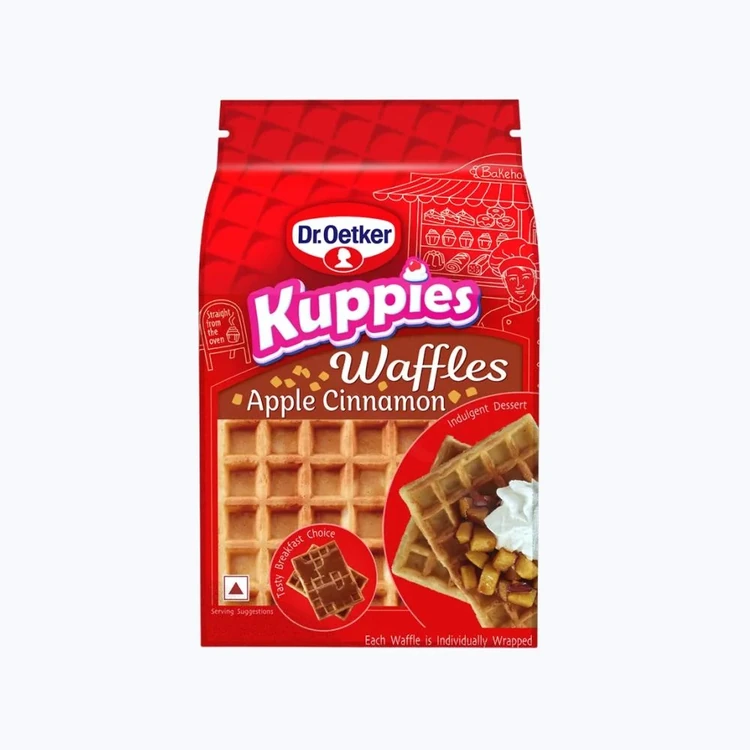 Dr. Oetker Kuppies Apple Cinnamon Waffle
