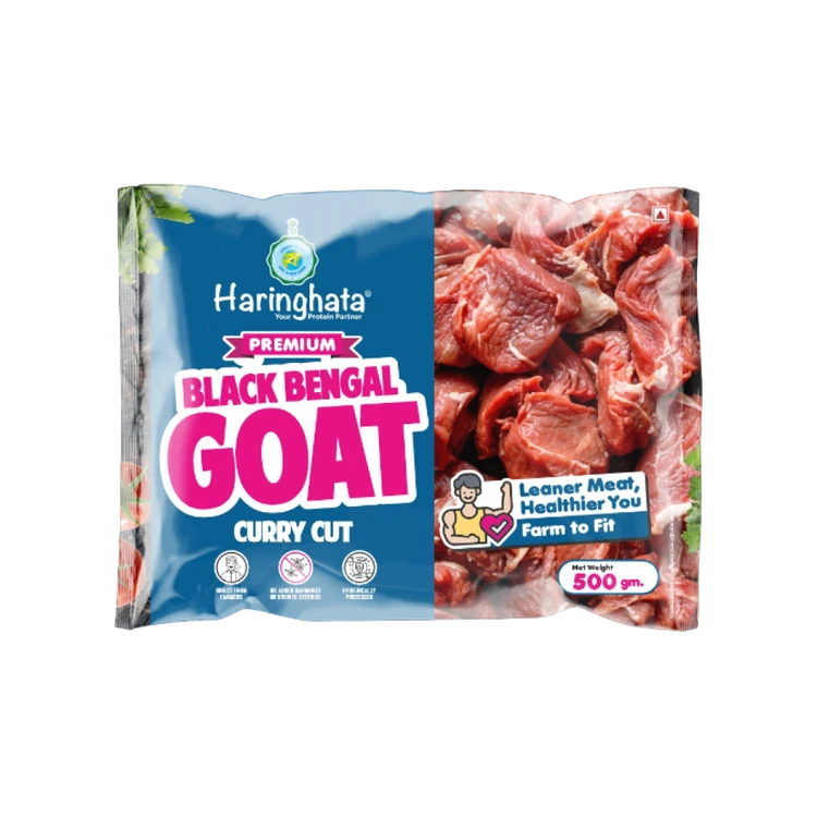 Haringhata Curry Cut Frozen Goat Mutton Curry Cut