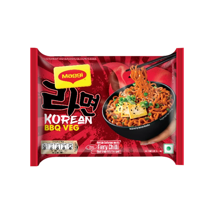 Maggi Korean Bbq Veg Instant Noodles