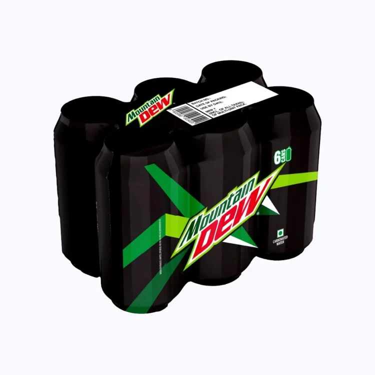 Mountain Dew Soft Drink Can