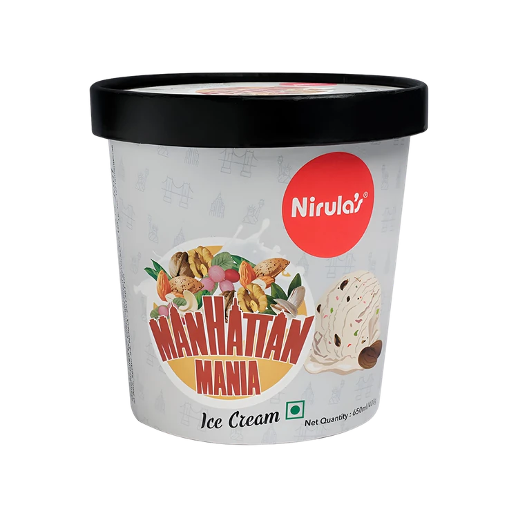 Nirula's Manhattan Mania Ice Cream Tub