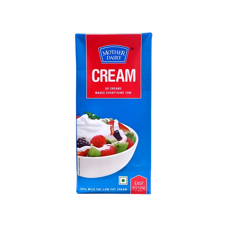 Mother Dairy Low Fat Fresh Cream