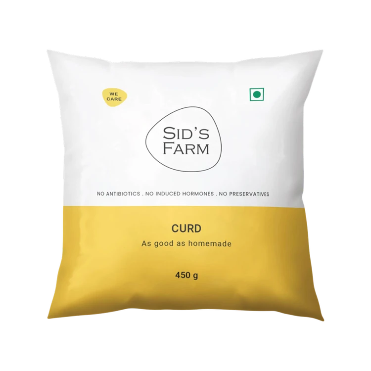 Sids Farm Pouch Curd