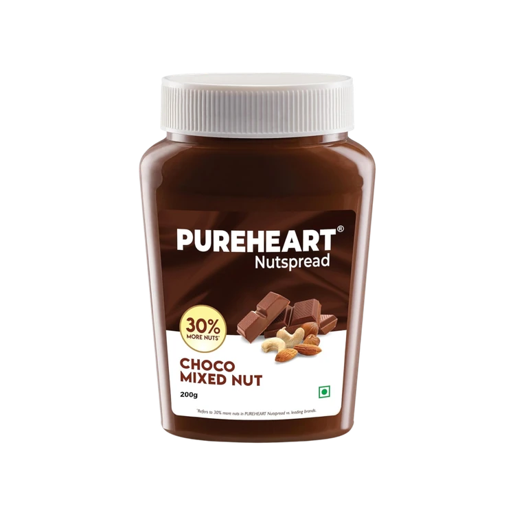 Pureheart Mixed Nut Chocolate Spread