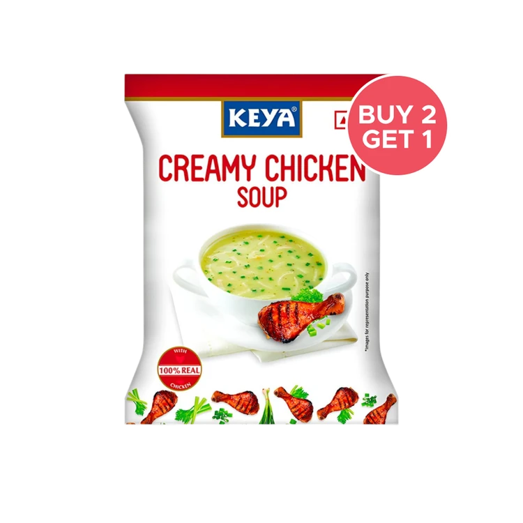 Keya Creamy Chicken Soup - Buy 2 Get 1 Free