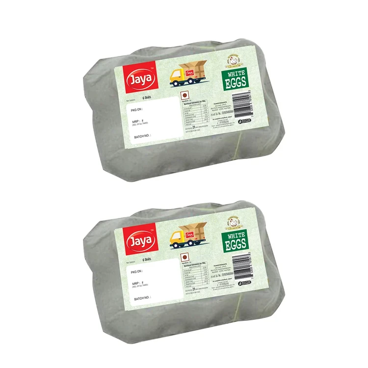 Jaya White Eggs - Pack of 2
