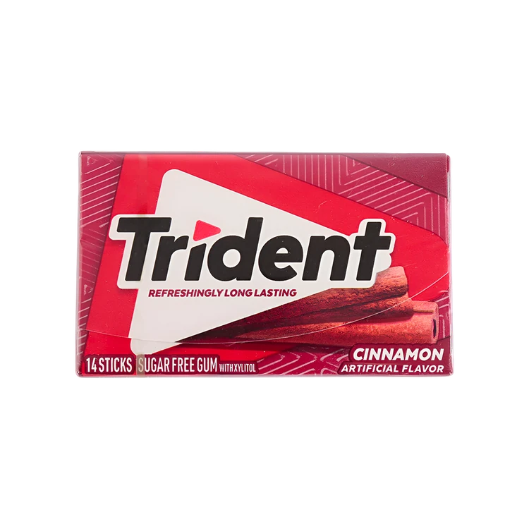Trident Cinnamon Flavoured Sugar Free Gum