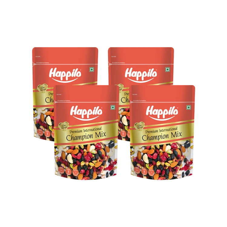 Happilo Premium Champion Trail Mix - Pack of 4