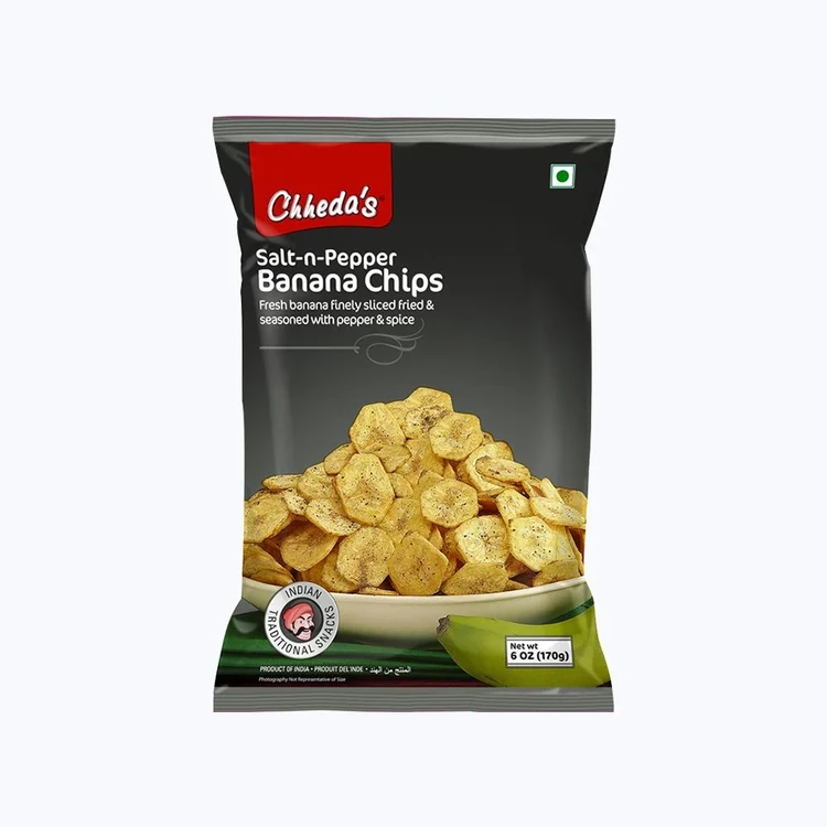 Chheda's Salt-n-Pepper Banana Chips - 170 g