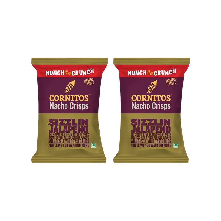Cornitos Sizzlin Jalapeno Nachos - Pack of 2