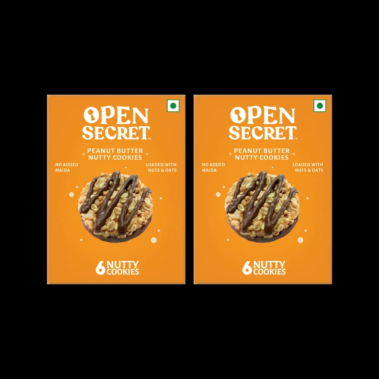 Open Secret Peanut Butter Protein Cookies - Pack of 2