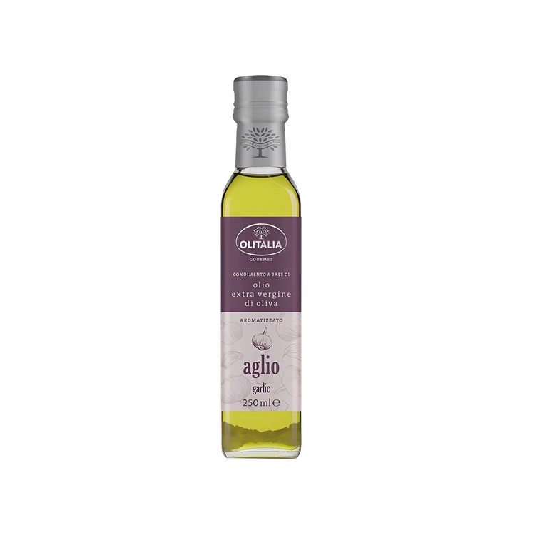 Olitalia Garlic Flavor Extra Virgin Olive Oil (Extra Virgin Olive Enne)