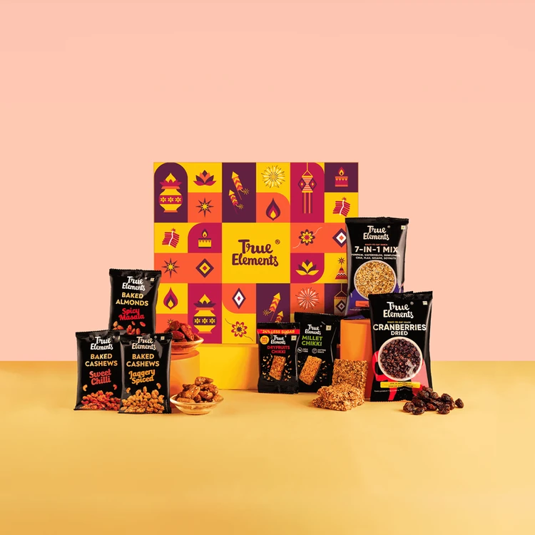 True Elements Festive Celebrations Dry Fruits Gift Pack (Dry Fruits Udugore Pack)