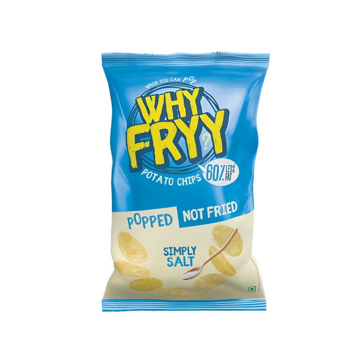 Why Fryy Popped Simply Salt Flavour Potato Chips