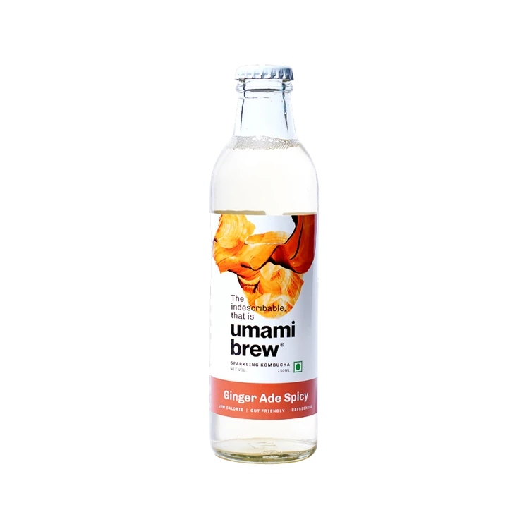 Umami Brew Sparkling Kombucha (Ginger Ade)
