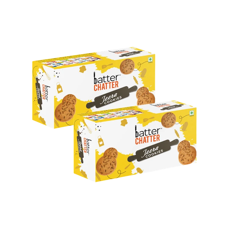 Batter Chatter Jeera Cookies - Pack of 2