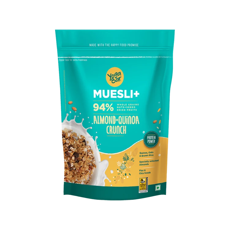 Yoga Bar Almond+Quioa Crunch Muesli