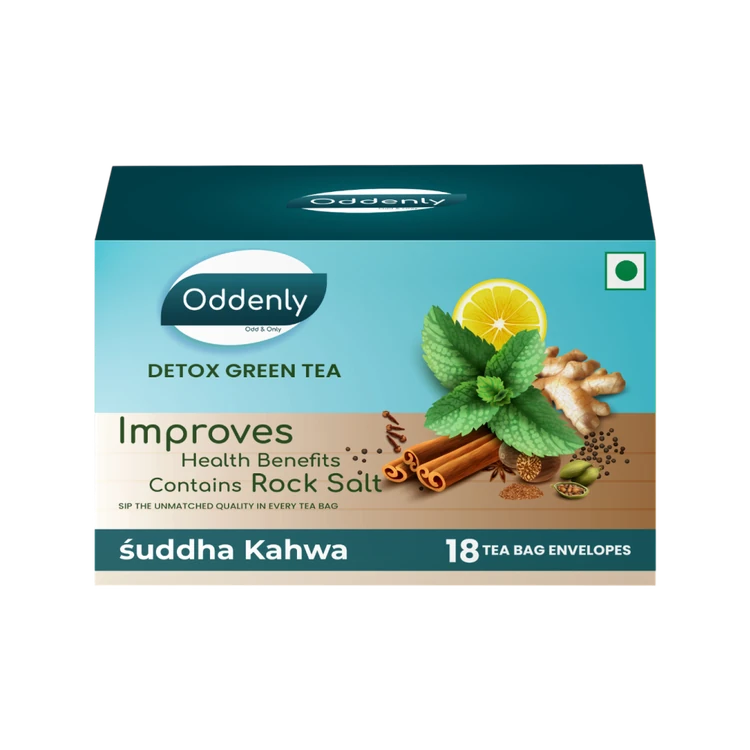 Oddenly Detox Suddha Kahwa Green Tea Bags
