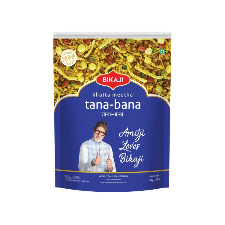 Bikaji Khatta Meetha Tana Bana Mixture Namkeen