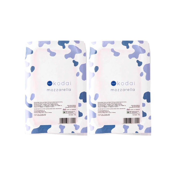 Kodai Mozzarella Cheese Block - Pack of 2