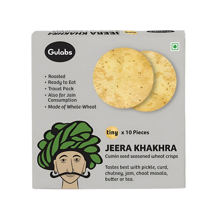 Gulabs Tiny Jeera Khakhra