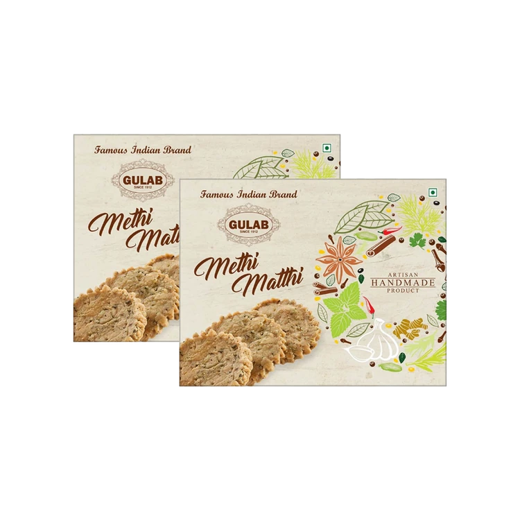 Gulab Sweets Mathri/Matthi - Pack of 2
