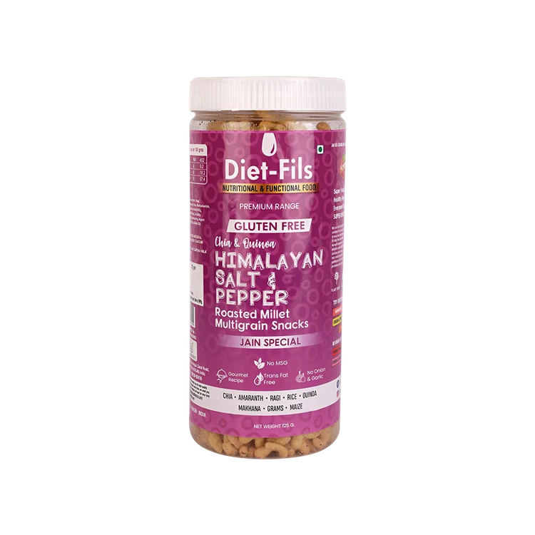 Diet-Fils Himalayan Salt & Pepper Multigrain Snack