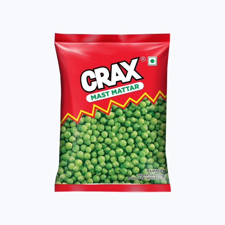 Crax Mast Matar Green Peas Namkeen Snacks