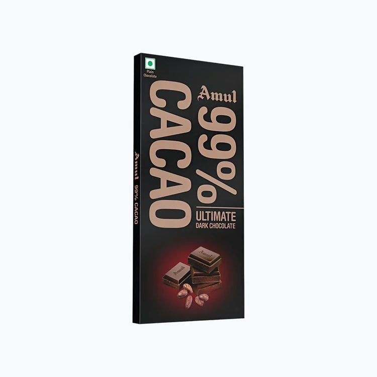 Amul 99% Cacao Dark Chocolate Bar