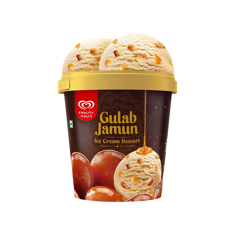 Kwality Walls Gulab Jamun Ice Cream Tub