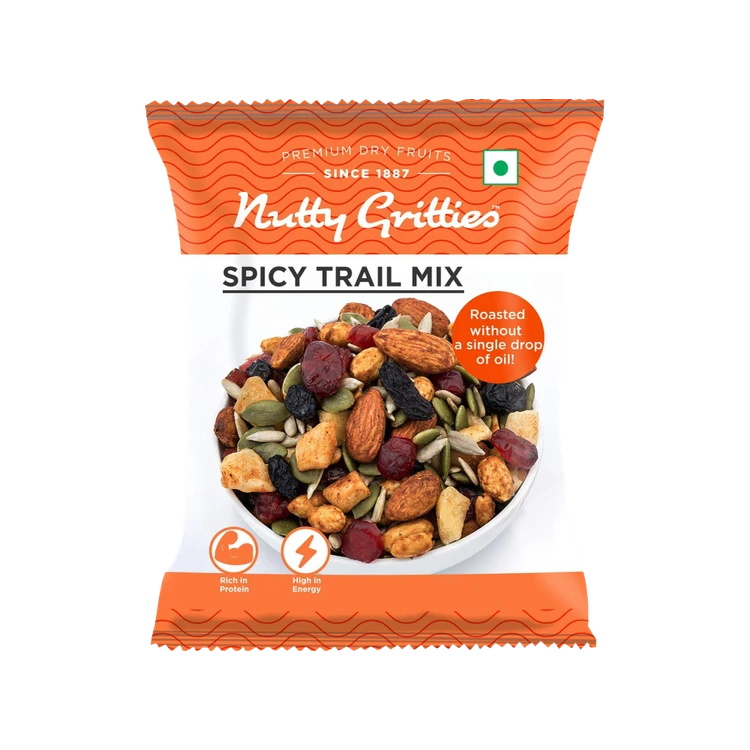 Nutty Gritties Premium Spicy Trail Mix
