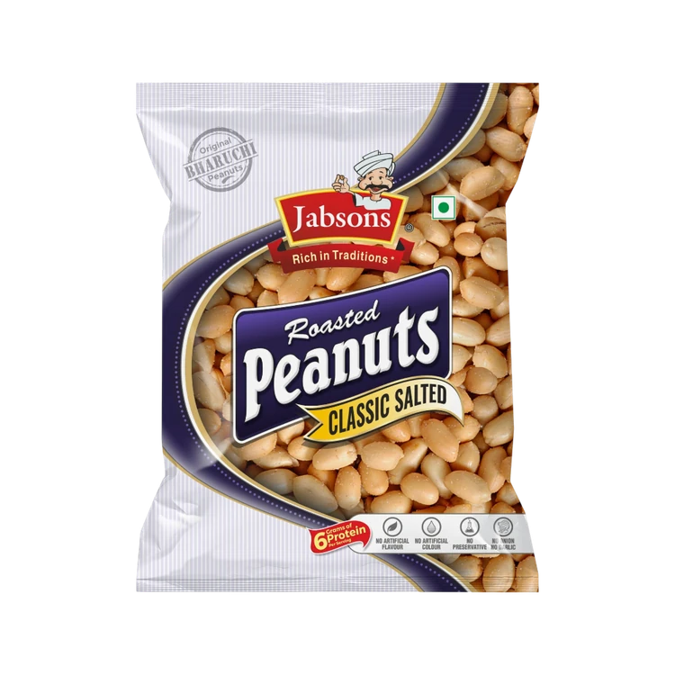 Jabsons Roasted Peanuts, Classic Salted
