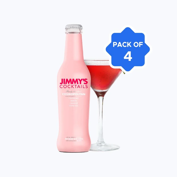 Jimmy's Cosmopolitan Cocktail Mix - Pack of 4