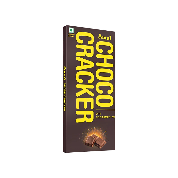 Amul Choco Cracker Milk Chocolate Bar